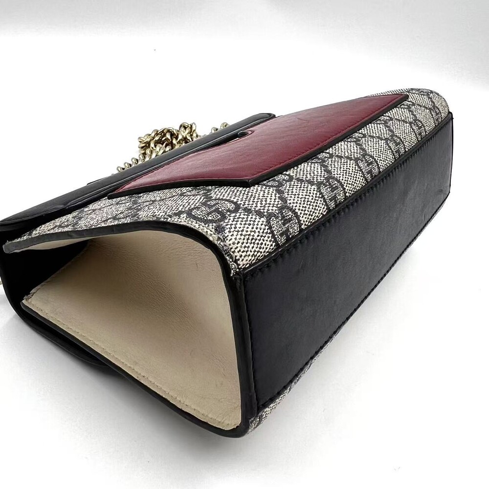 Hj Gucci Gg Supreme Small Padlock #236199G88B - Picture 7 of 14